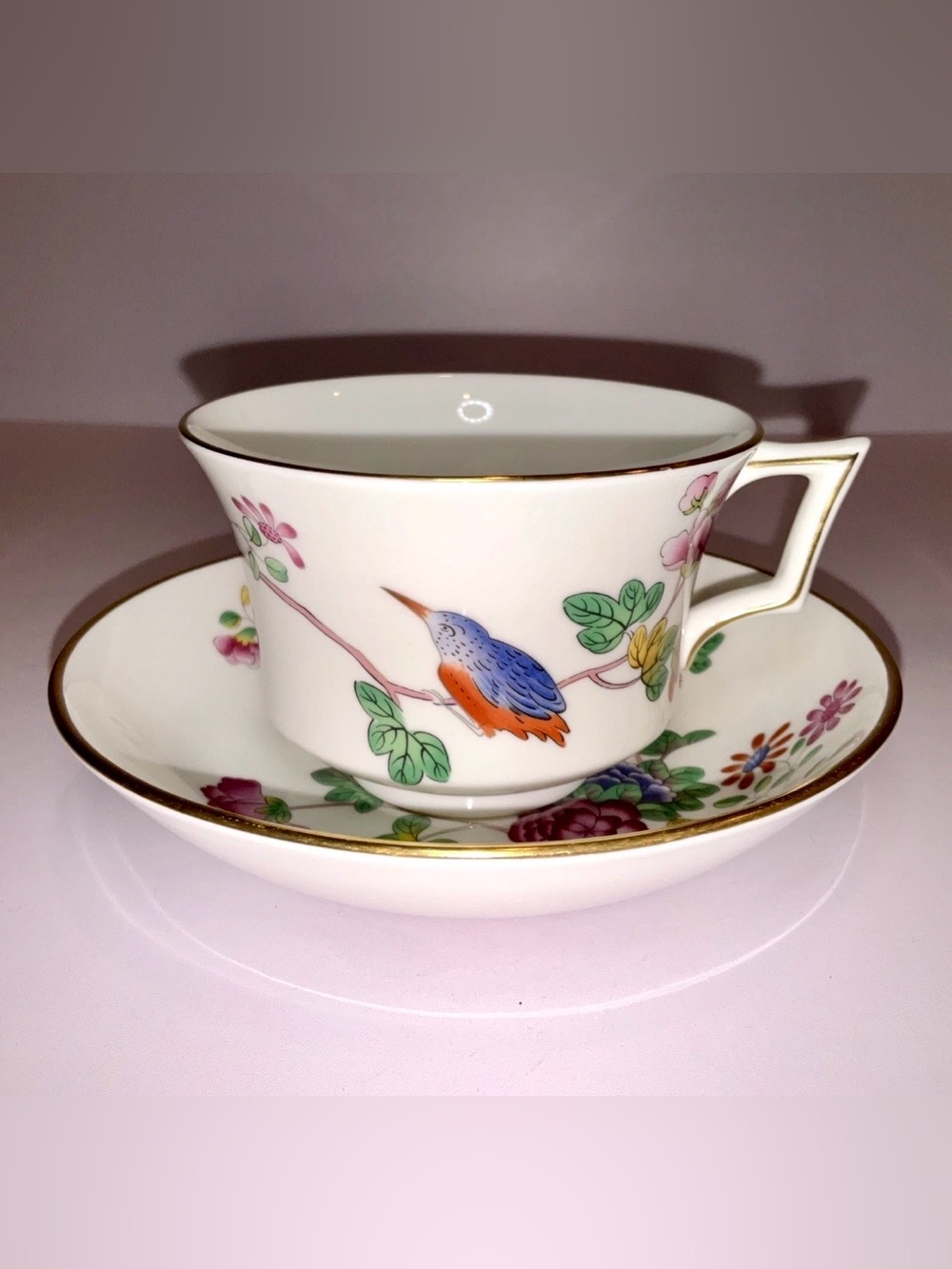 Vintage Wedgwood - Cuckoo Teacup & Saucer Set
